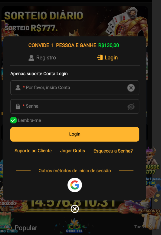 Aplicativo móvel 750BET